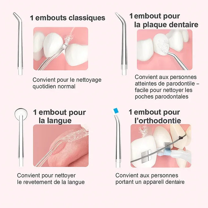 Hydropulseur dentaire